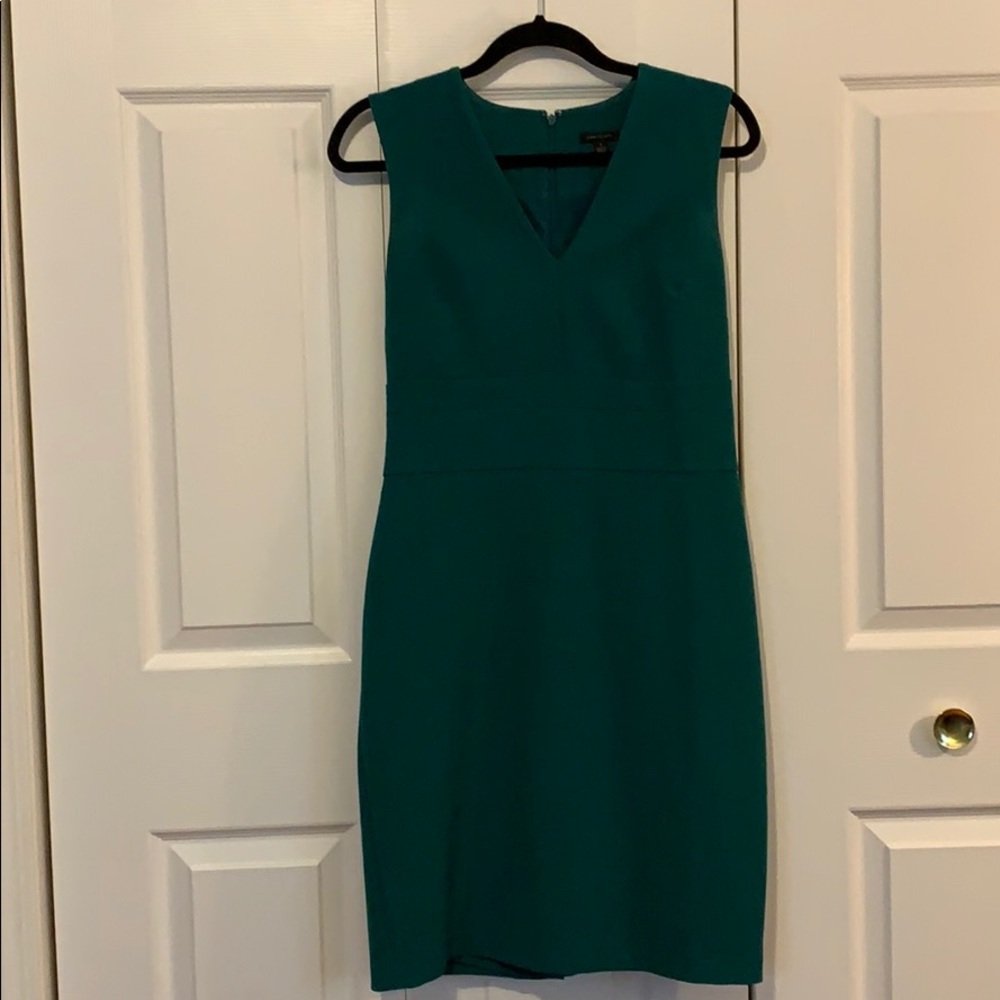 Ann Taylor Emerald Green Suit Dress size 2
